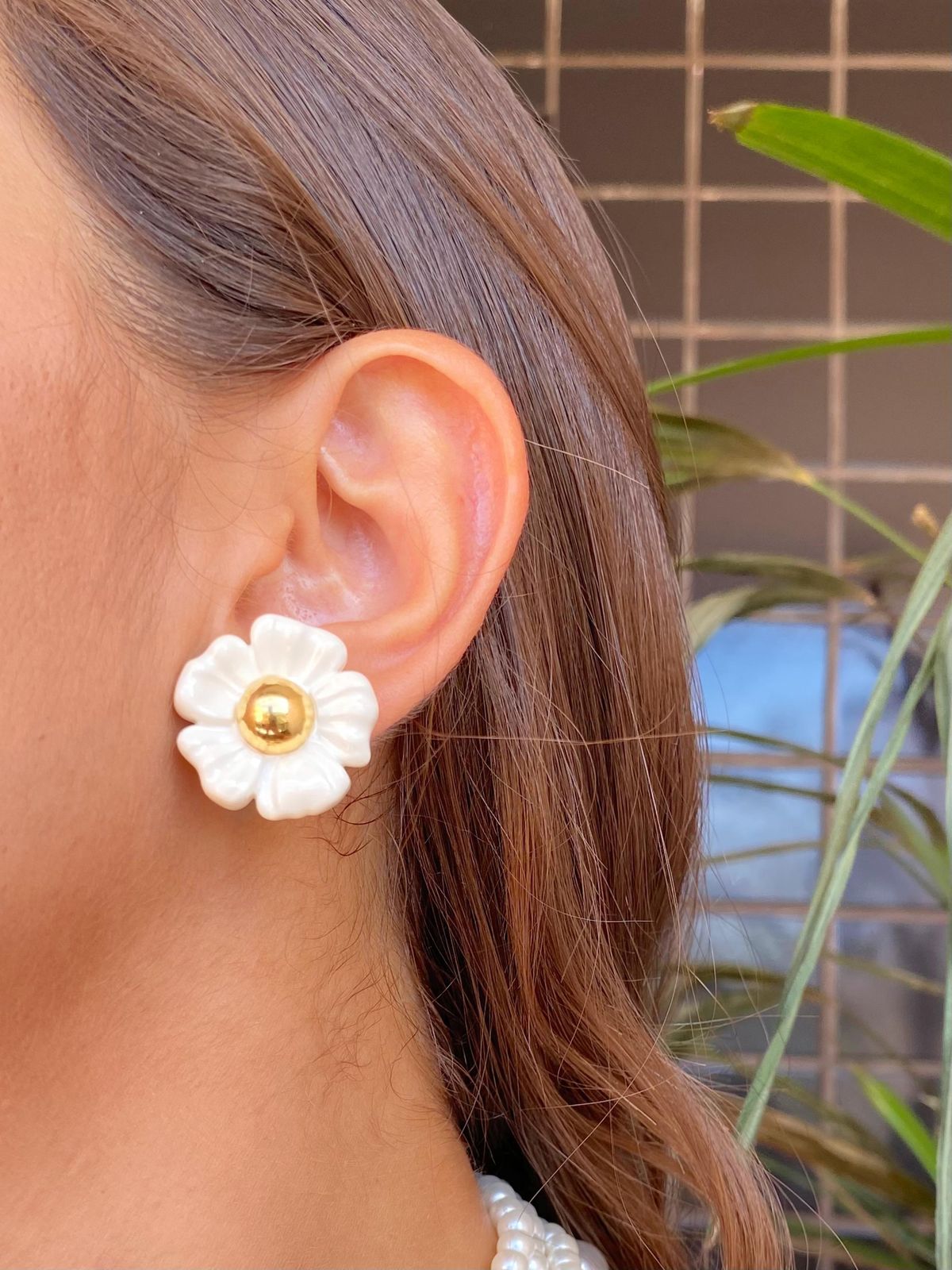 Brinco  flor
